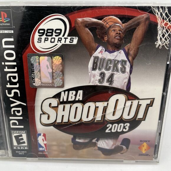 NBA ShootOut 2003 (Sony PlayStation 1, 2002) Compete With Manual PS1 - Picture 2 of 8
